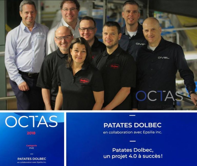 PATATES DOLBEC GRAND GAGNANTS D'UN OCTAS! - Patates Dolbec