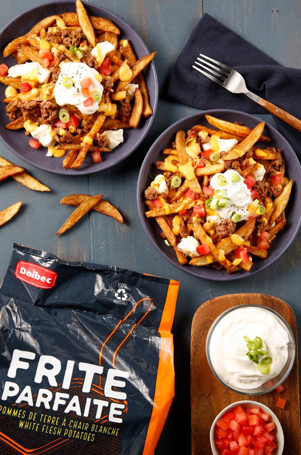 Poutine style nachos